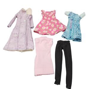 Handmade Sewn Barbie Clothes Casual Daytime - Five Pieces Outfits (D)